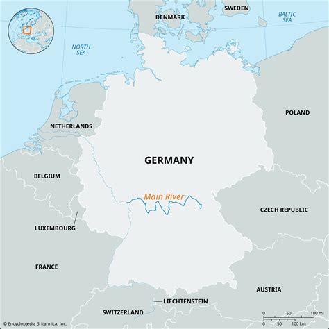 main river germany map.